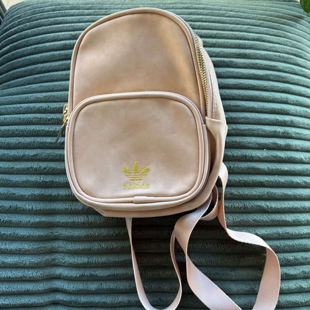 Adidas Blush Suede Mini Backpack